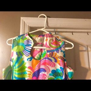 Vintage Couture B H Wragge 1969 mini dress